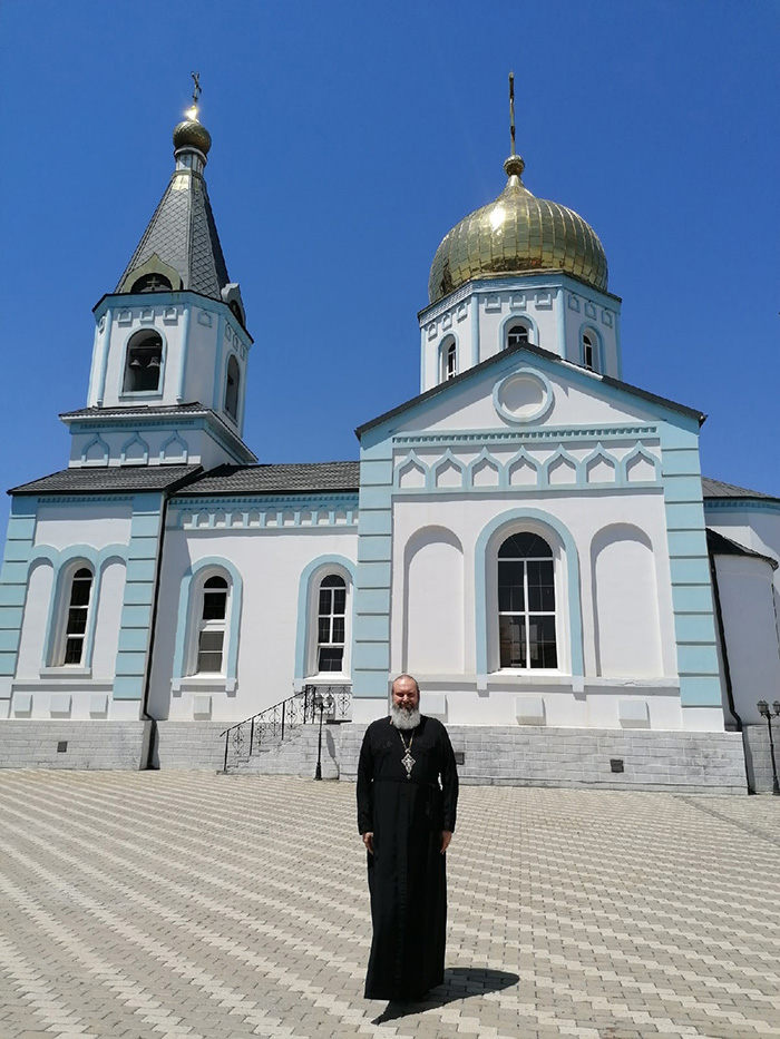 В Ново-Синайском мужском монастыре в г. Сунже, Республика Ингушетия, 2022